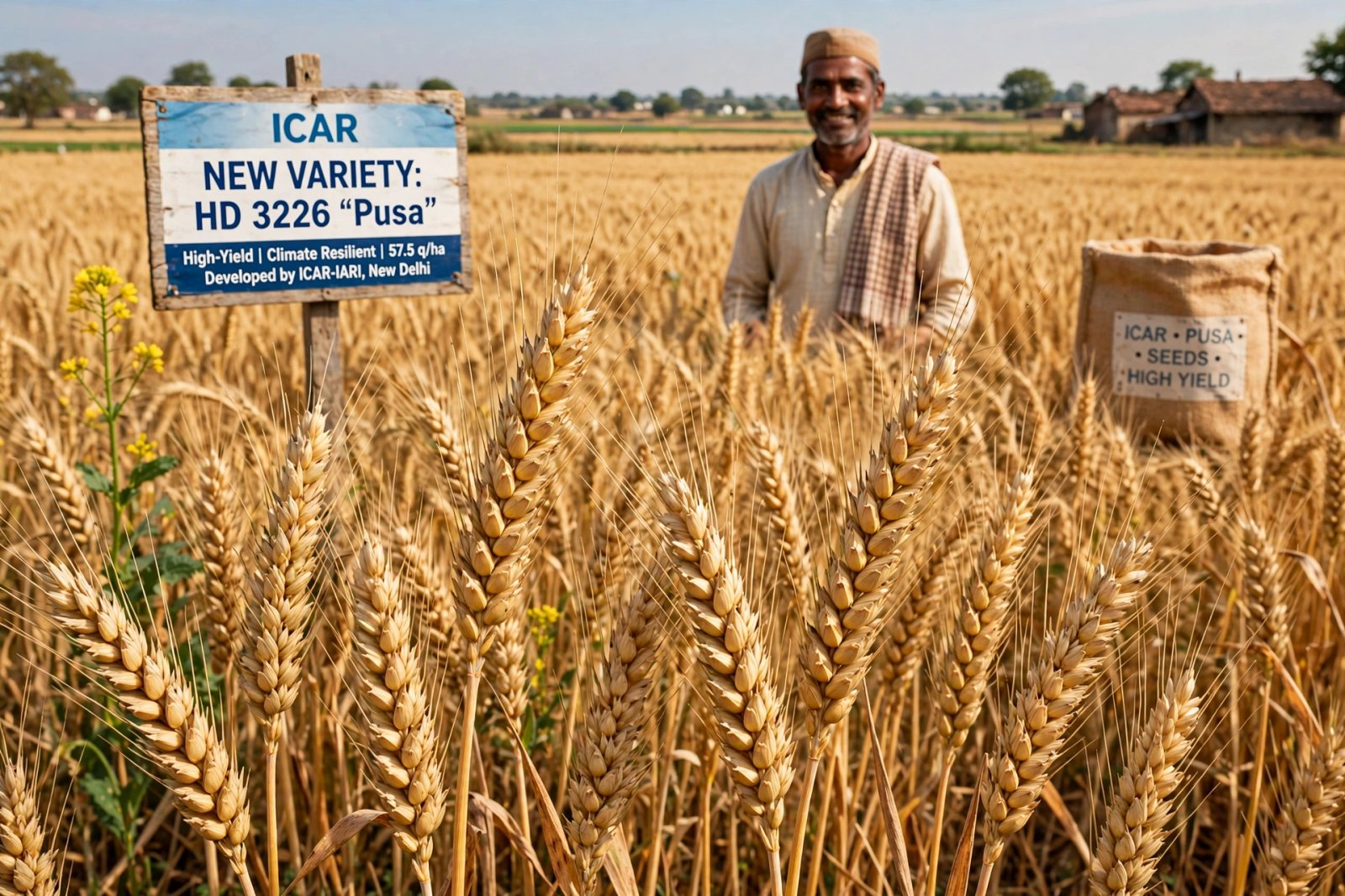गेहूं की नई किस्म